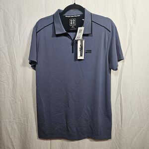 SOBK Straight Outta Brooklyn Men’s Polo Style T-Shirt – Black/Gray